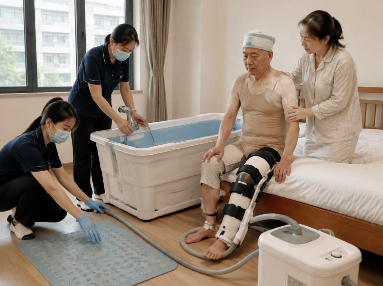 高港区术后康复居家助浴服务